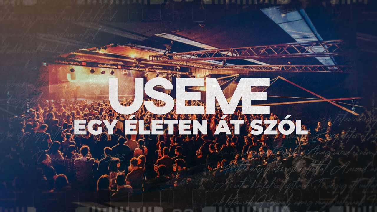 USEME - Egy &eacute;leten &aacute;t sz&oacute;l (Official Lyric Video)