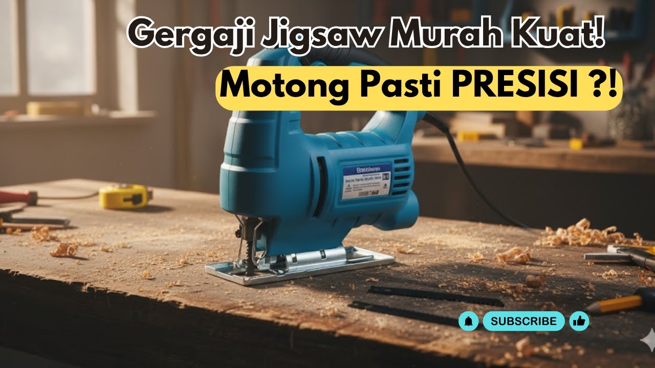 5 Rekomendasi Gergaji Jigsaw Murah Kuat, Presisi, & Awet!