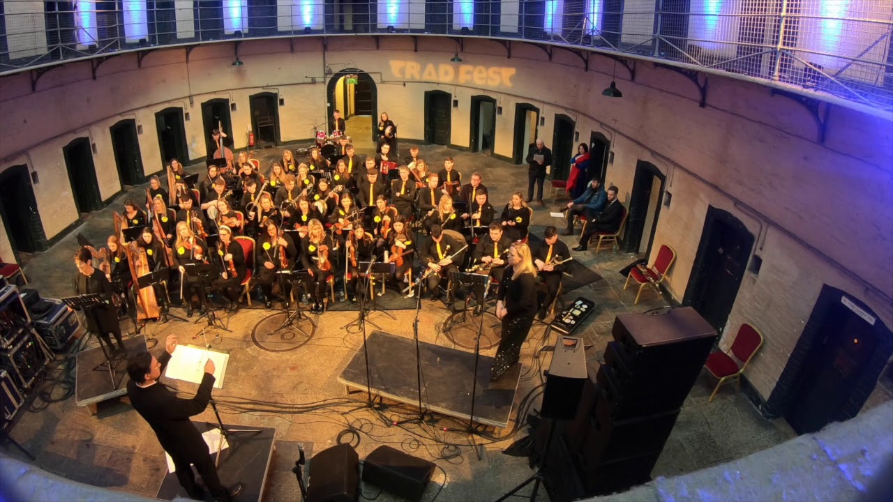 Machnamh, performed by The Comhaltas National Folk Orchestra, Kilmainham Gaol, Tradfest 2020.