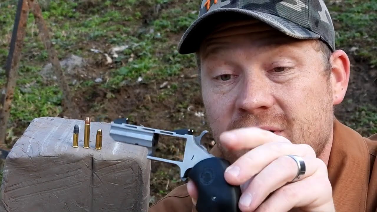22lr vs 22mag vs 25acp - Mouse Guns for Self Defense - Giant Clay Blocks