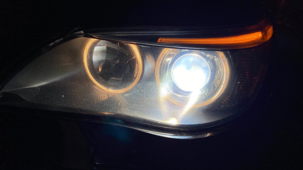 BMW 5 Series E60 Osram Night Breaker Laser D1S Xenarc Details