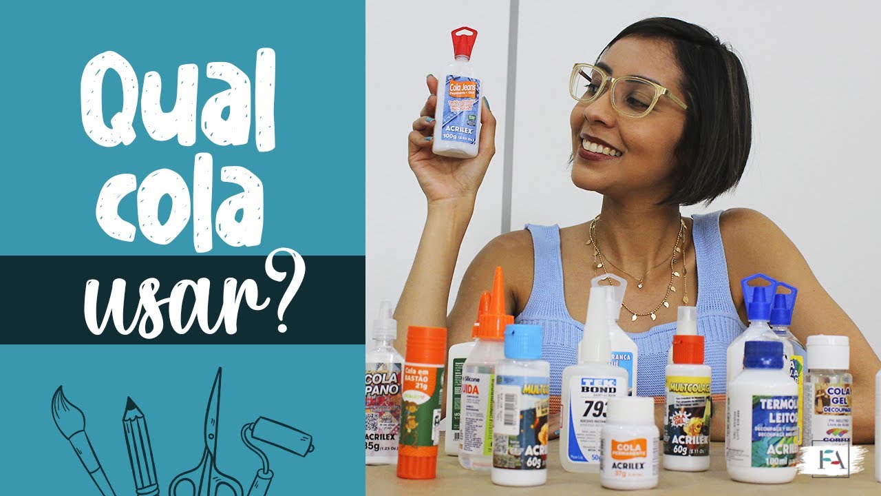 Qual cola utilizar no meu artesanato? | Diferenças e aplicações