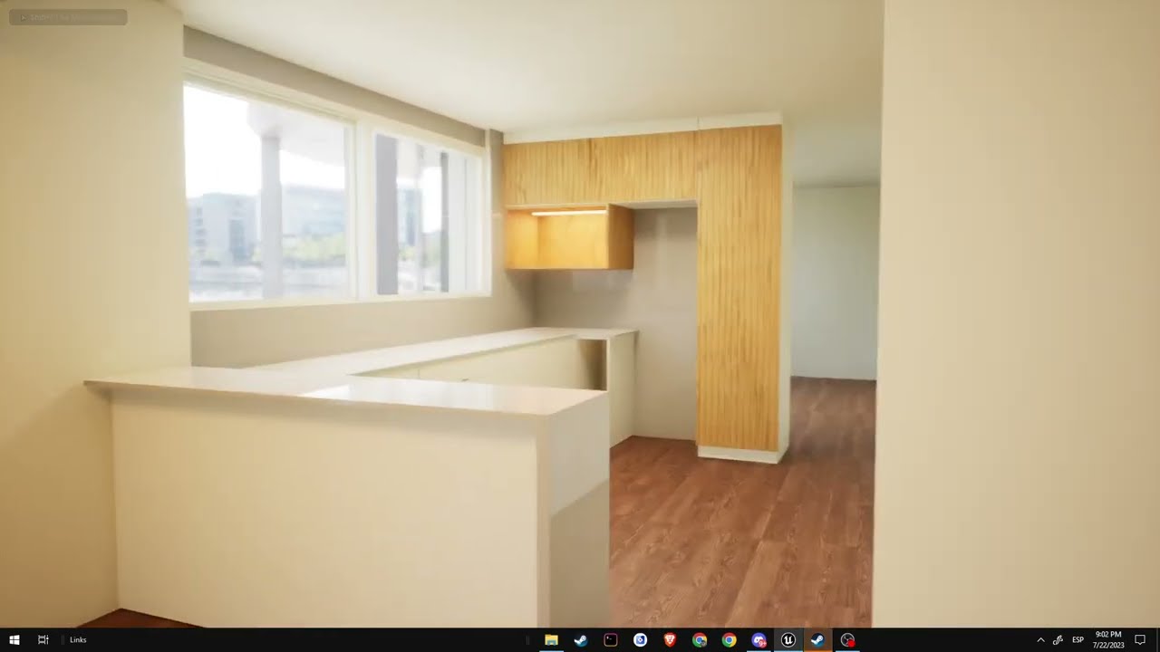 pr. Billinhurst - Interior Design UE5 (Lumen optimization & Custom Character implementation)