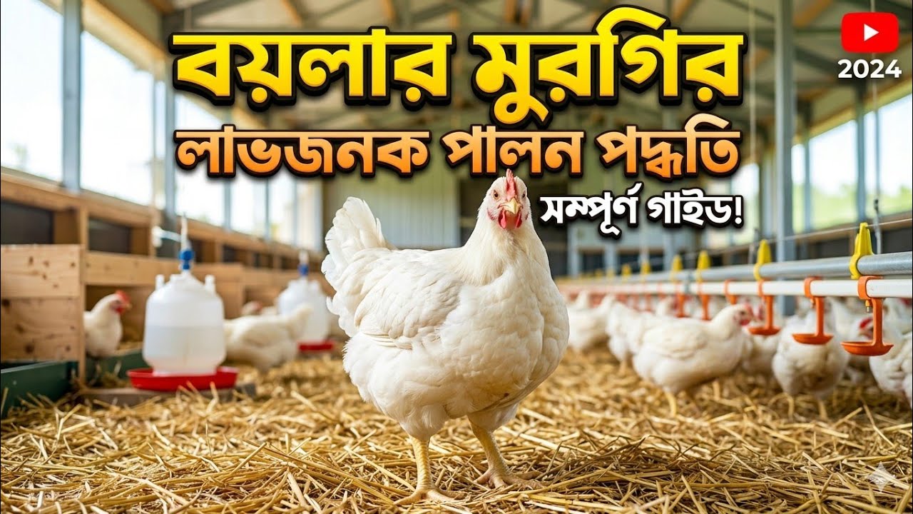 বয়লার মুরগির #আকাশশখেরখামার#ShokherKhamar#krishighar6658#bismillahagro#কৃষিখামার