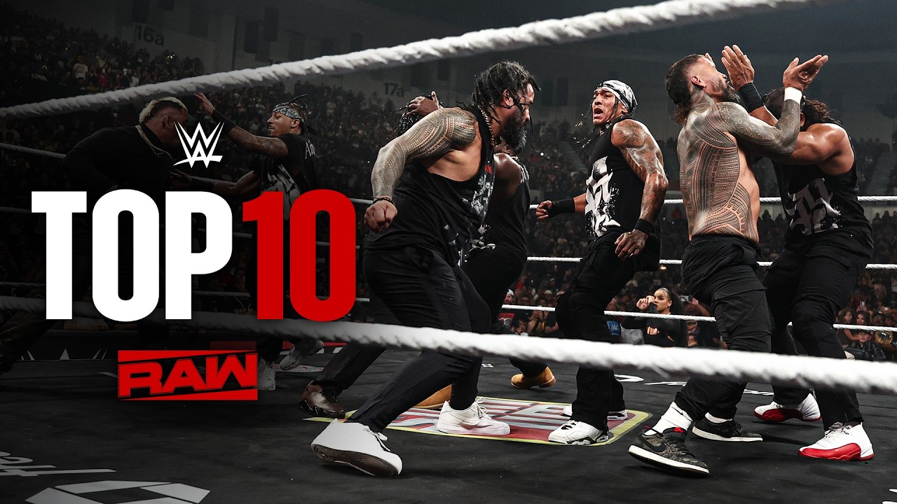 10 лучших моментов Raw: WWE Top 10, 19 октября 2026 г.