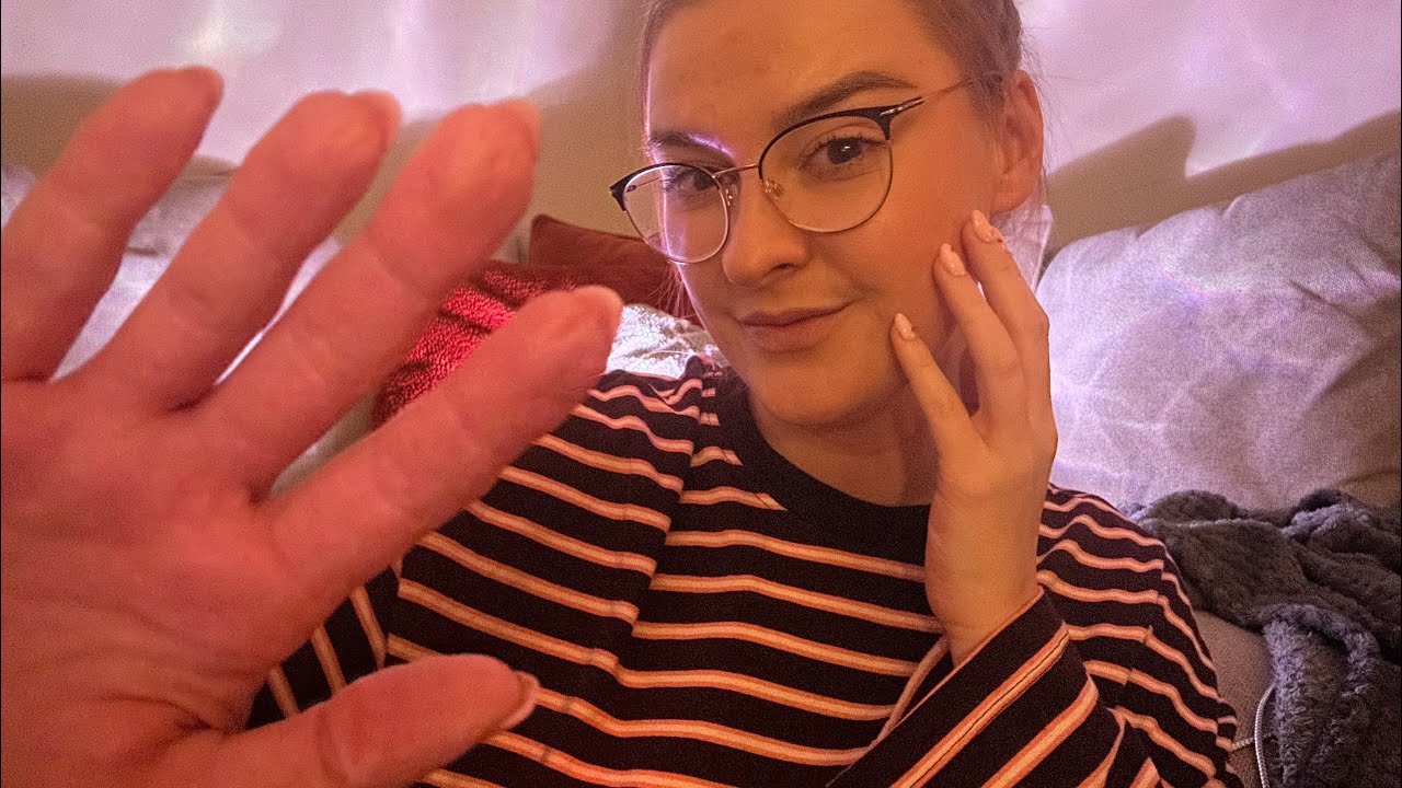 ASMR Visual Triggers (No Props) | Hand Movements, Mirrored Touch, Face Tracing