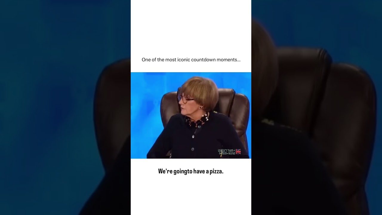 Anne Robinson storms off set. She didn't like his rap 😂 
