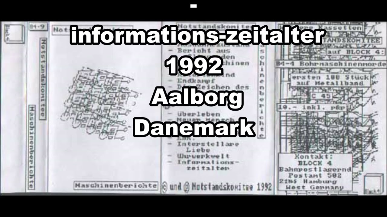 Notstandskomitee, ''informations zeitalter'', 1992, Aalborg, Danemark