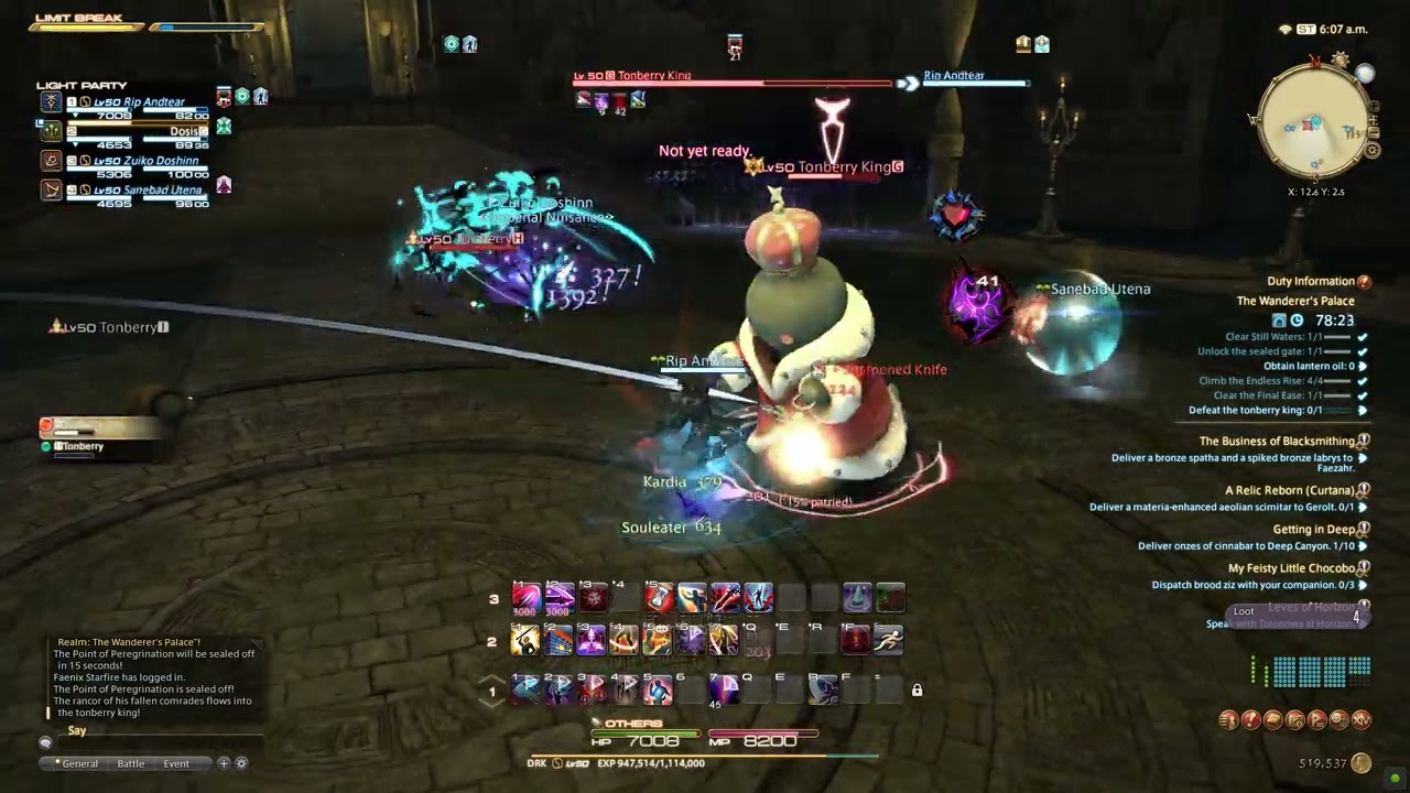 ProPvP DK vs Tomberry King FF14