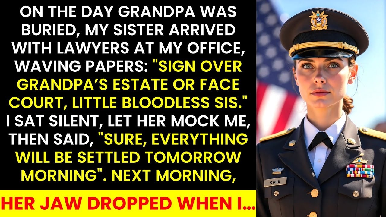 My Sister Tried To Steal My Grandpa's Inheritance Because I Was Adopted; She Lost Everything When I