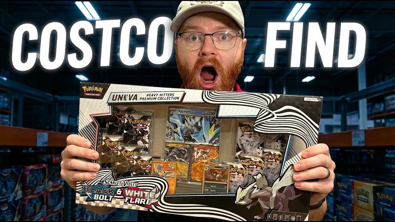 Found Pokemon Black Bolt and White Flare at Costco!