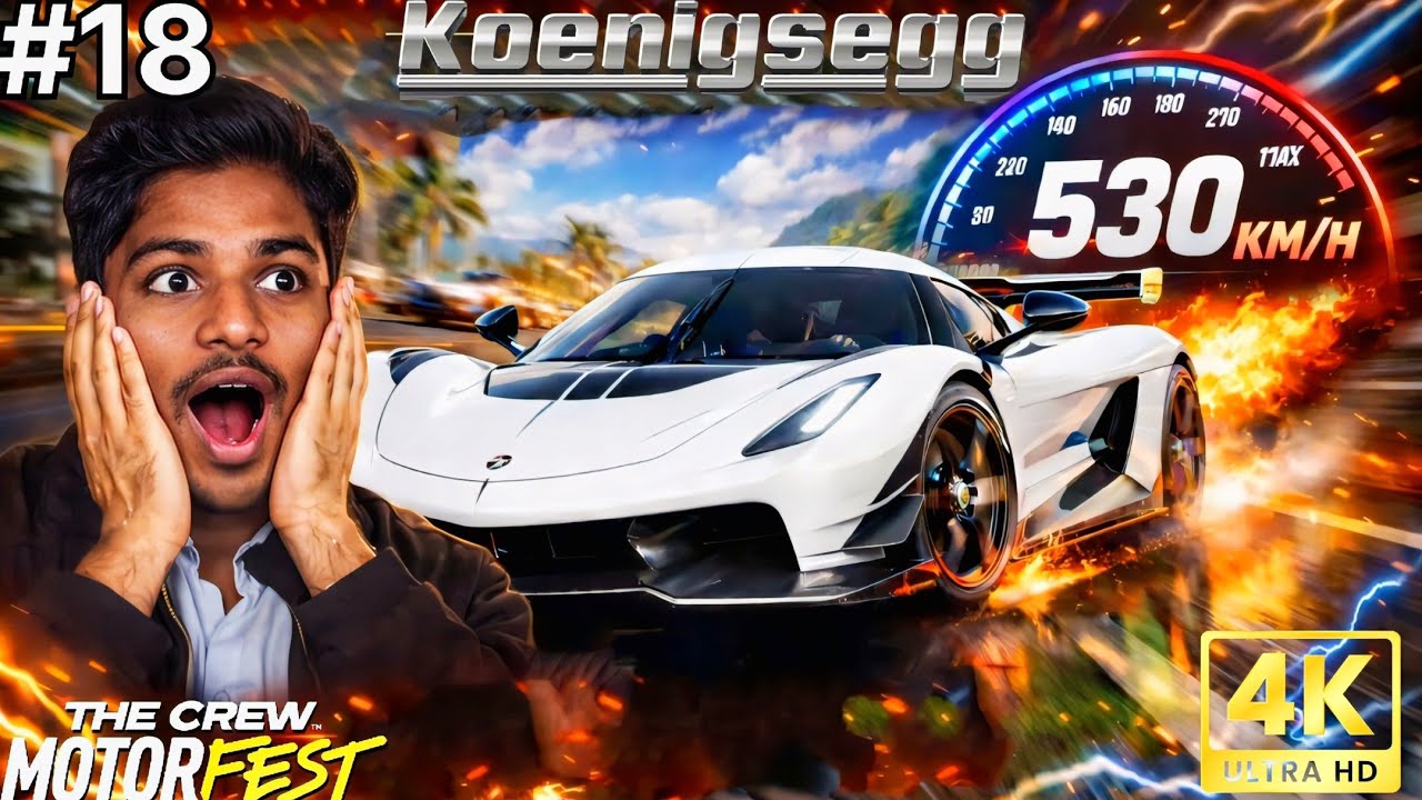 FINALLY I BOUGHT THE WORLD FASTEST KOENIGSEGG JESKO SUPERCAR! THE CREW MOTERFEST GAMEPLAY! #18