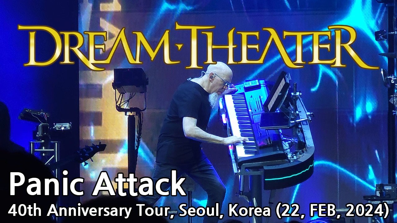 [4K] Dream Theater - Panic Attack (Live In Korea / 22, FEB, 2026)