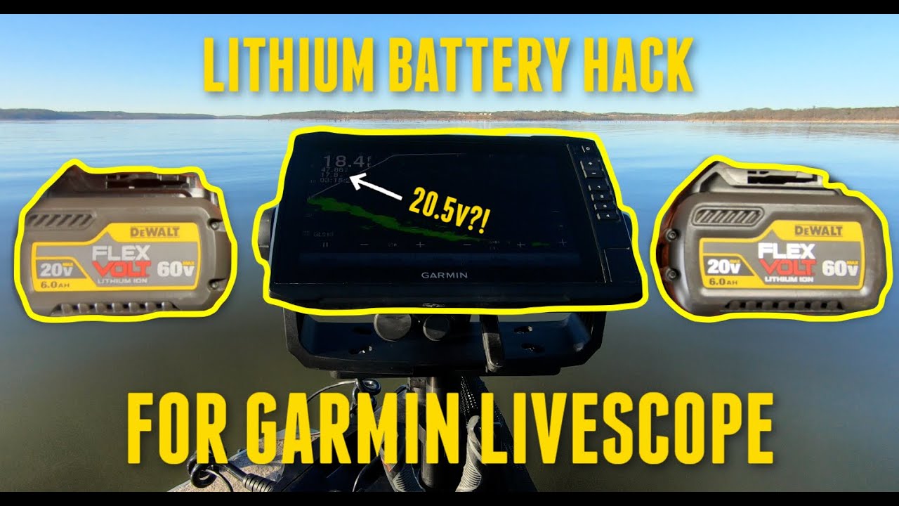 My New LITHIUM BATTERY SETUP For LIVESCOPE! (+10K SUBSCRIBER GIVEAWAY)