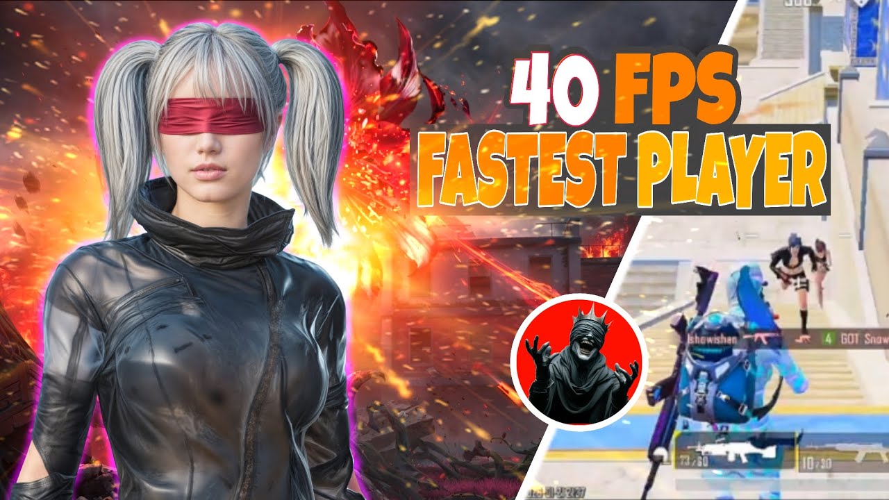 40 FPS FASTEST PLAYER 💣♥️ JANWAR IS BACK 💥