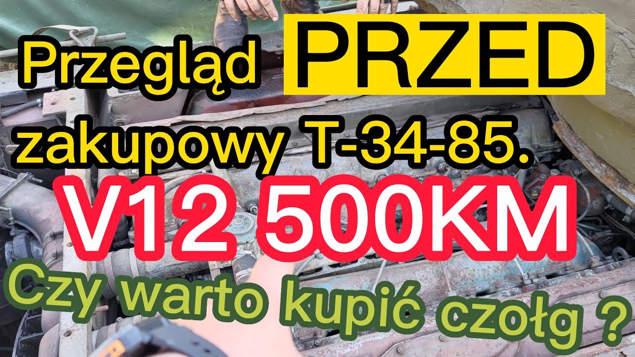 Przegląd PRZED zakupowy T-34-85. Czy warto kupić czołg ? #rommie #rodzinaforte