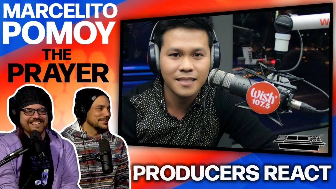 PRODUCERS REACT [ARCHIVE] - Marcelito Pomoy The Prayer Wish 107.5 Bus Reaction