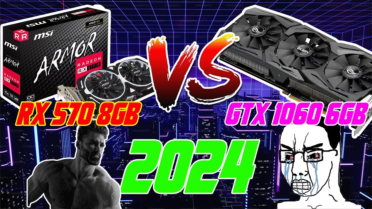 МЕДЛЕННАЯ видеокарта теперь стала БЫСТРЕЕ?! | Тестирование RX 570 8 ГБ против GTX 1060 6 ГБ в 202...