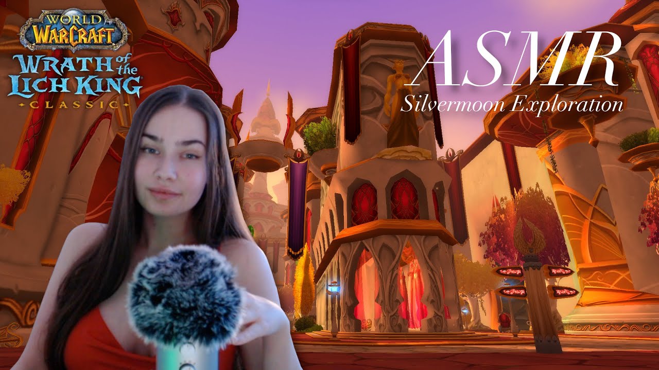 ASMR Exploring Silvermoon City in World of Warcraft (Soft spoken + In Game Ambience)