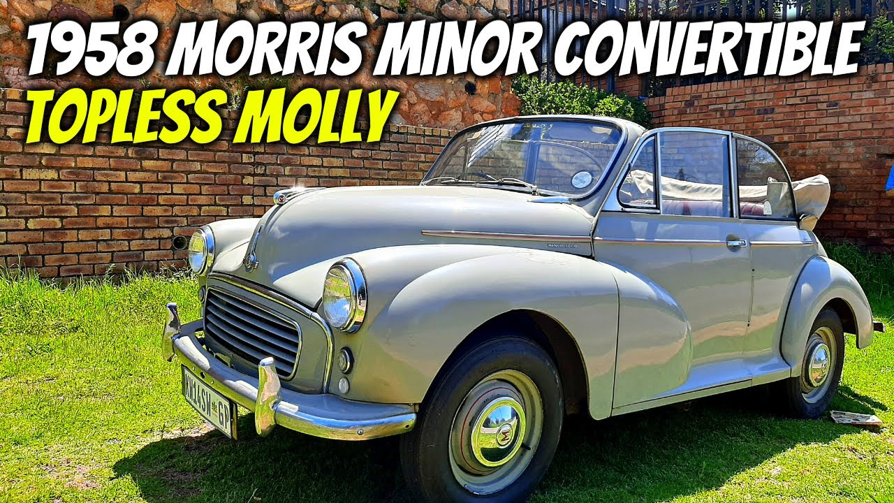 1958 Morris Minor Convertible ''Topless Molly'' /Review and Test Drive