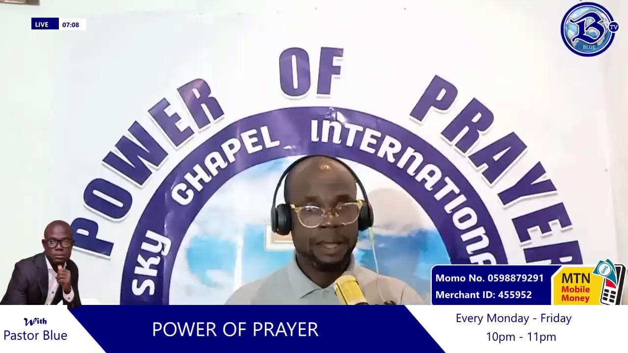 POWER OF PRAYER ((((LIVE))) with PASTOR BLUE