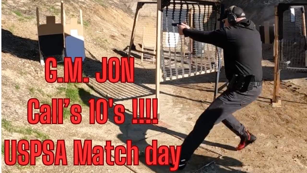 GM Jon Bautista call's 10's !!!! USPSA Match @ Prado Oh Shoot