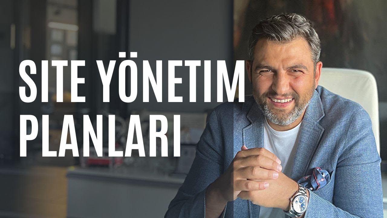 SİTE YÖNETİM PLANLARINA DİKKAT