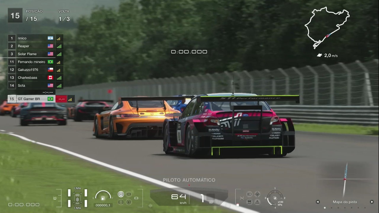 NOVAS CORRIDAS DIARIAS - NURBURGRING REVERSA DE WRX GR3 (GRAN TURISMO 7)