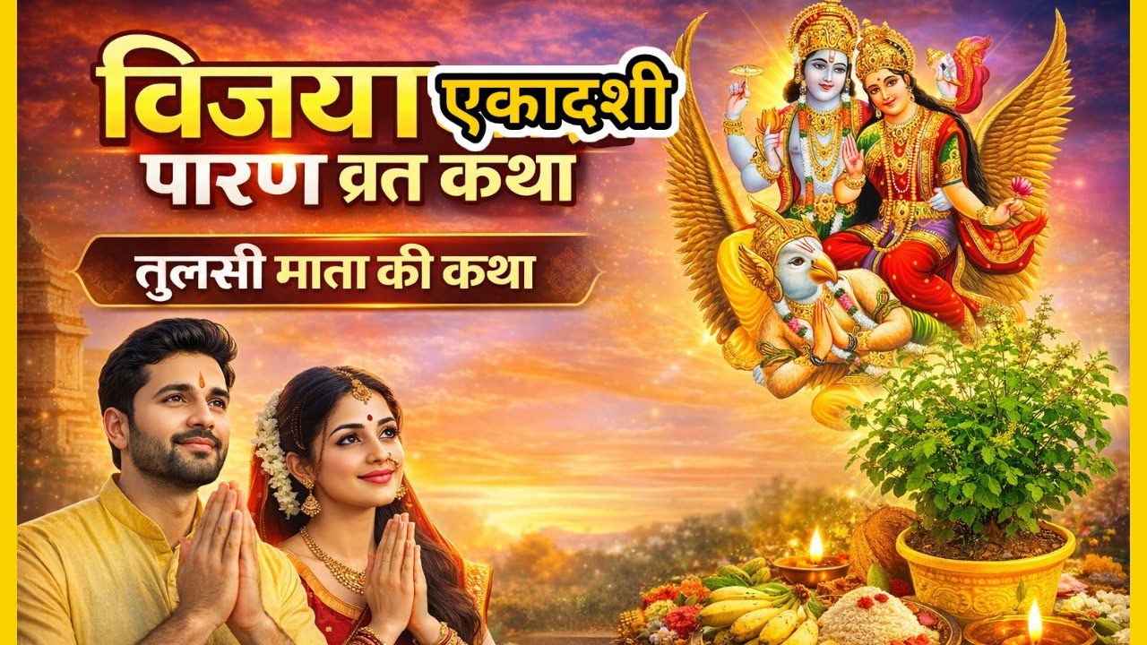 विजया एकादशी पारण व्रत कथा l Vijaya Ekadashi paran vrat katha/Tulsi Mata ki Katha/तुलसी मां की कहानी
