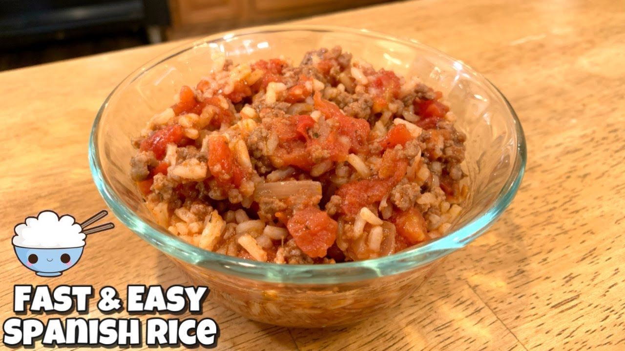 Super Simple Spanish Rice - Fast Fun Home Cooking