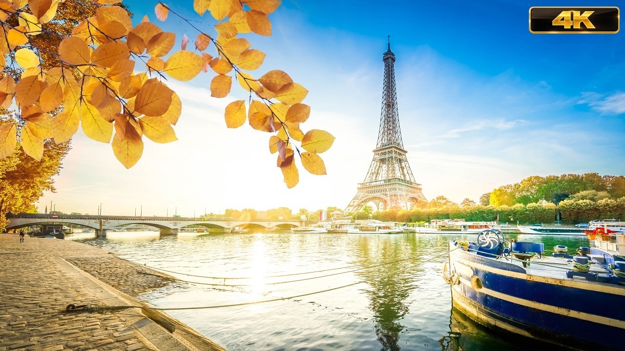 Paris 4K Walking Tour & Drone 🇫🇷 | Un Paseo por París