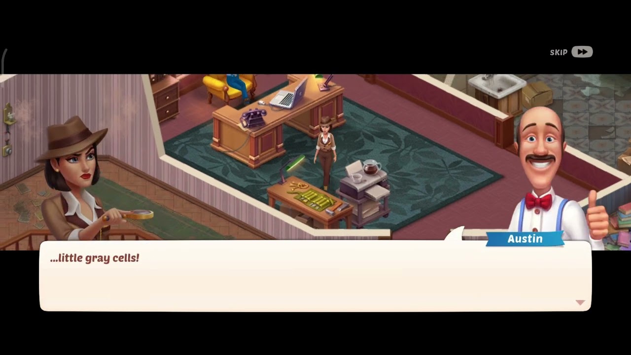 Homescapes - Part 216 - Area 37: Detective's Room - Day 3