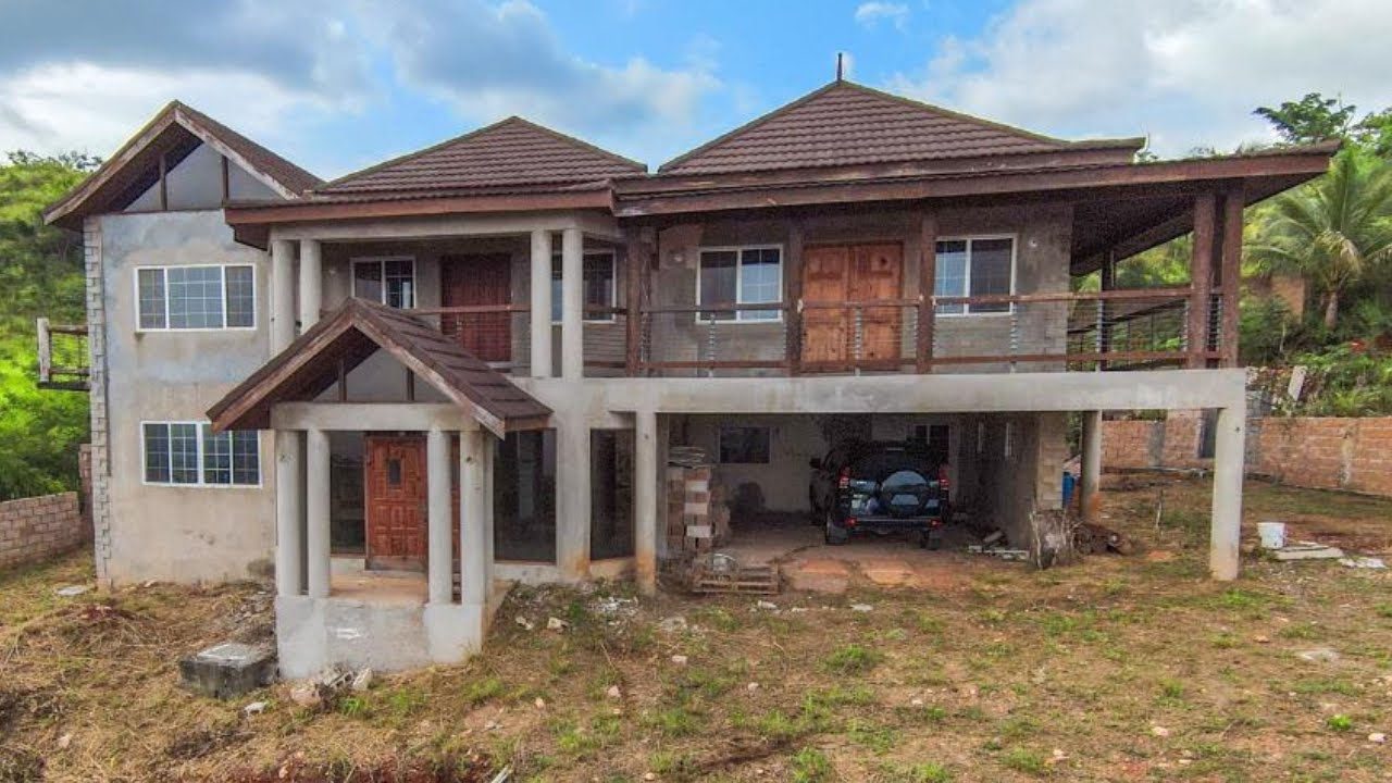 Unfinished 6 Bedroom 5 Bathroom House for sale at Plantation Heights, Red Hills, St Andrew, Jamaica