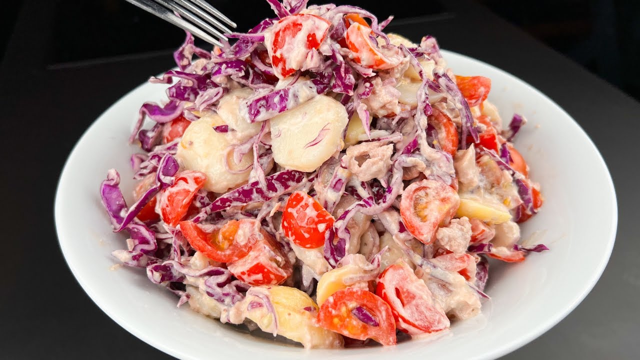 Salade d'été légère pour ÉTONNER vos invités 🥗🌿