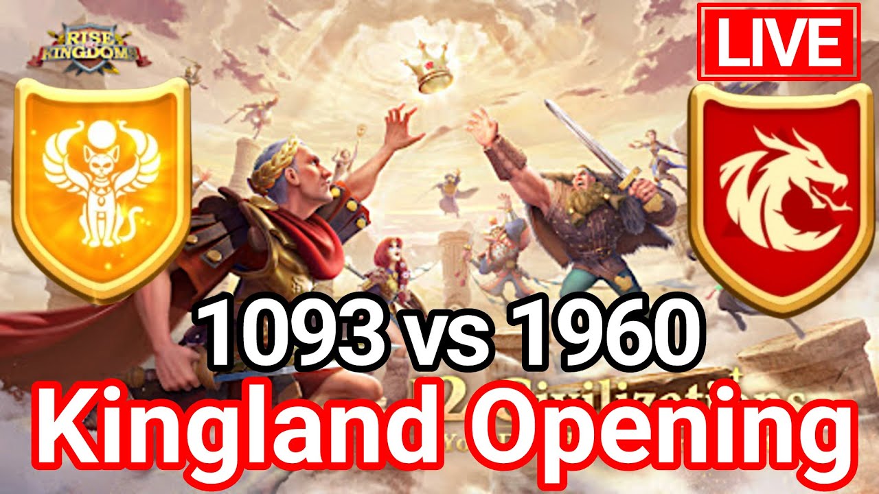[萬國覺醒] 1093 vs 1960 Kingland Opening（最強防守 vs 最強進攻 皇庭之戰）