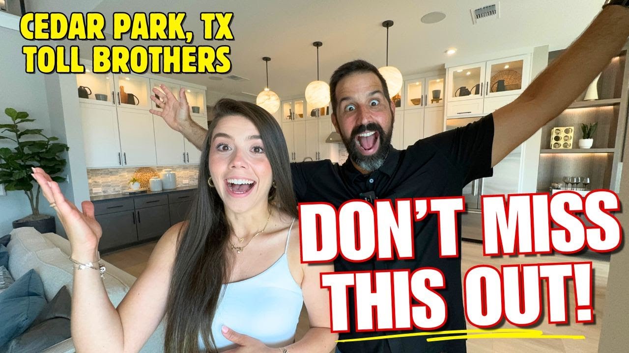 UNCOVER Austin’s Best Kept Secret: Stunning New Construction Homes In Top Suburb [Cedar Park TX]