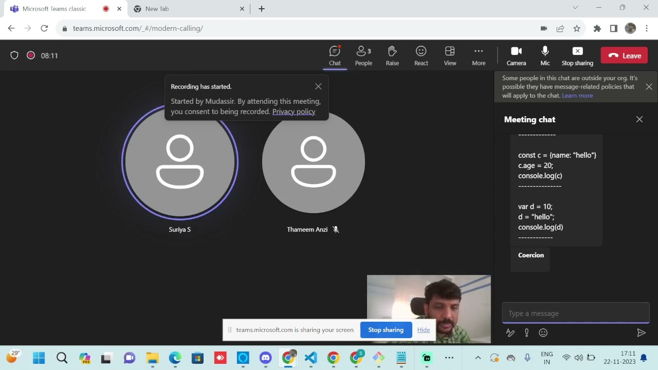 #react #nodejs  Interview for React js | Node js Interview for 5+ Experienced  people