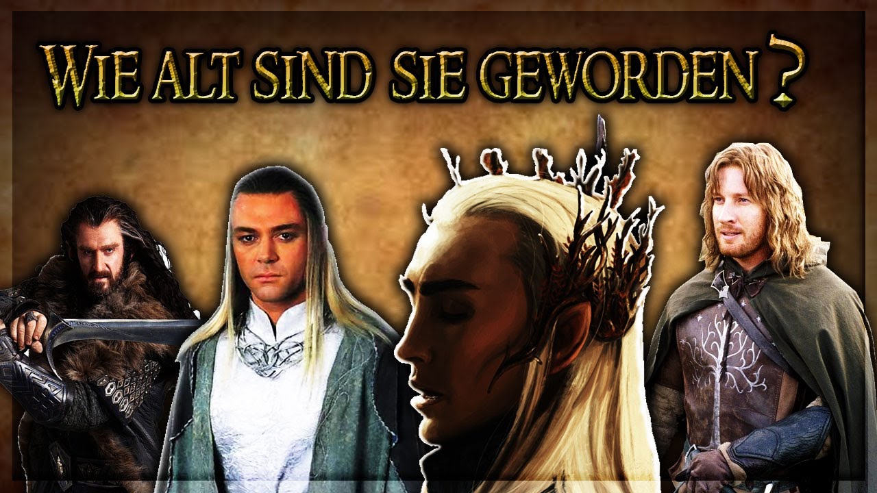 Wie alt sind die Herr der Ringe Charaktere? | Der Herr der Ringe Stories #2