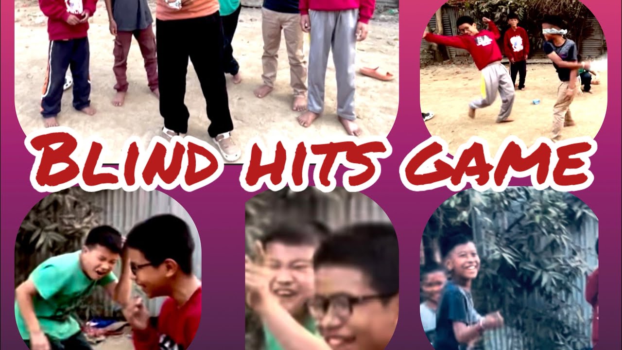 Blind hits game# entertainment video # Manipur funny video.