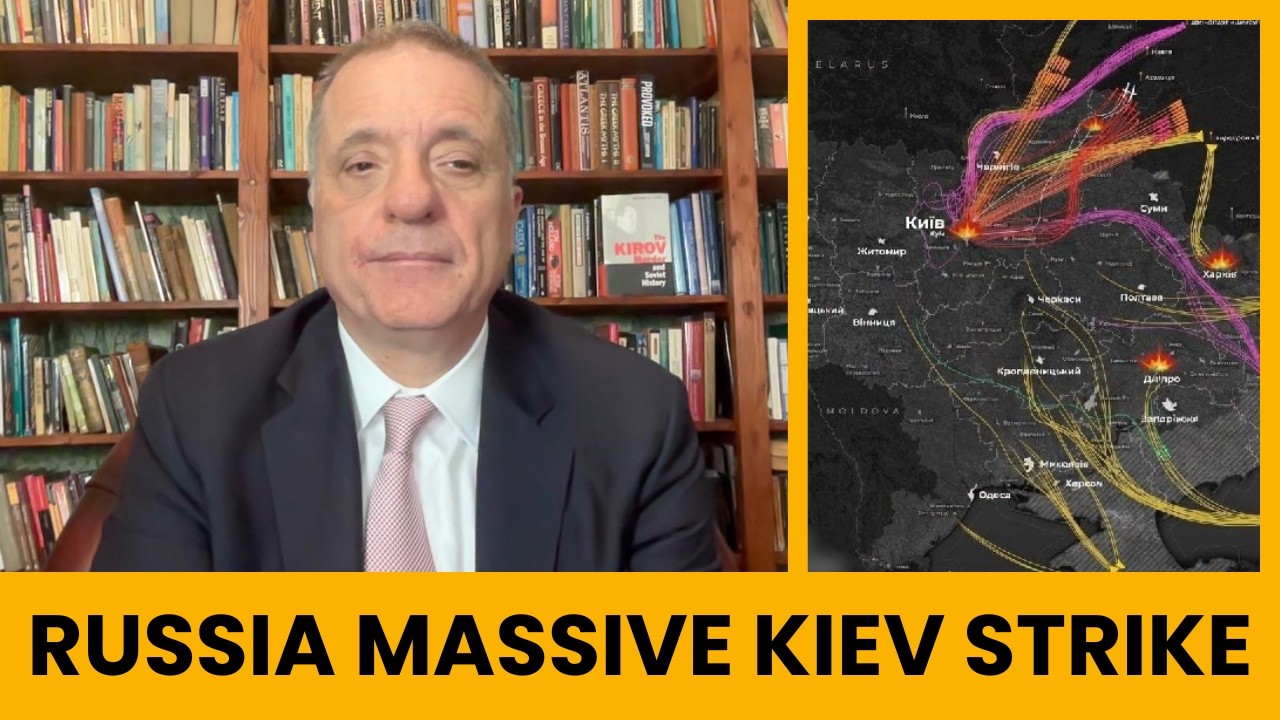 Russia Conducts Massive Kiev Strike; Plans Ground Operation; Zelensky Demands More EU Money; Drones
