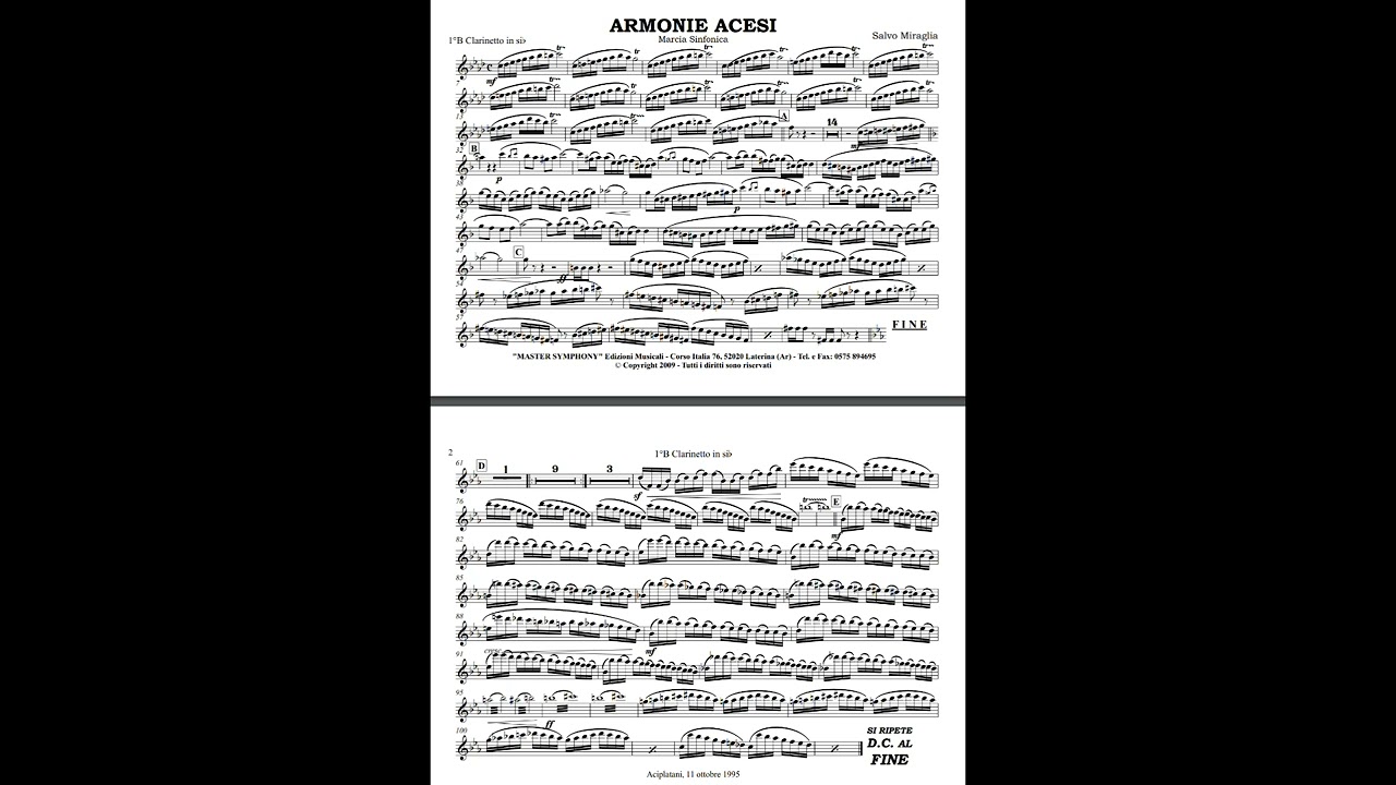 Armonie Acesi - Salvo Miraglia (Marcia sinfonica)