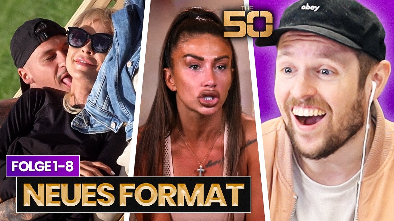 50 REALITY STARS IN EINER SHOW?! 🤯💥 | THE 50 (Folge 1-8 Reaktion)