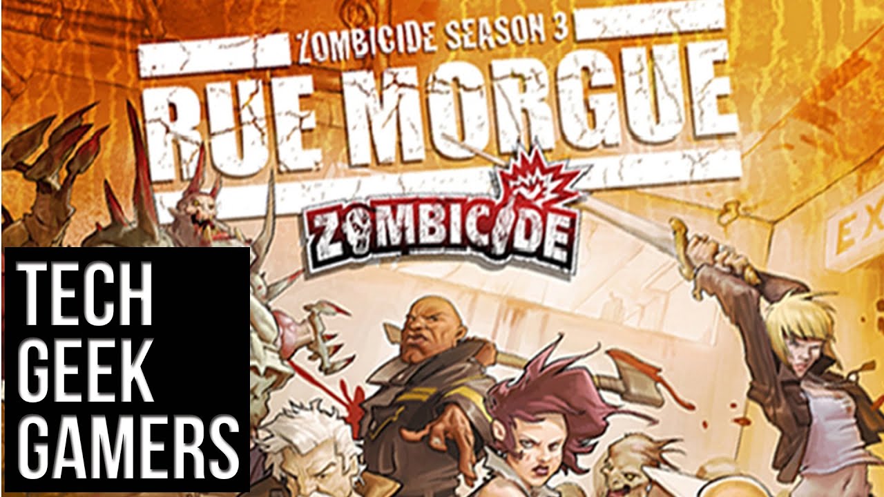 Let's Play Rue Morgue - Board Game Play Through