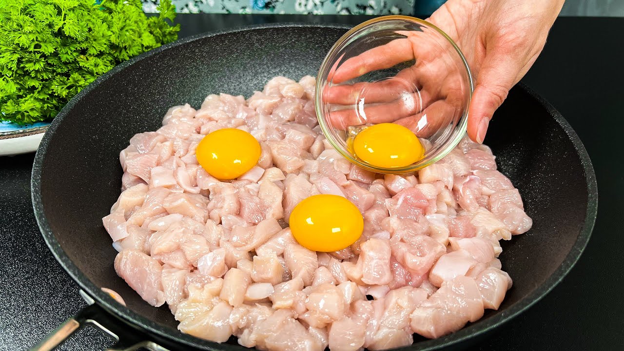 Не готовьте куриные грудки, пока не увидите этот рецепт! Быстро и вкусно!