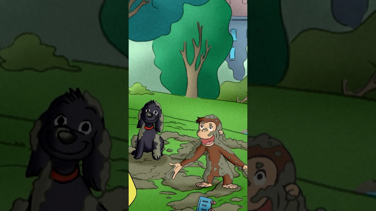 Let's Play in the Mud! 🐵 #shorts