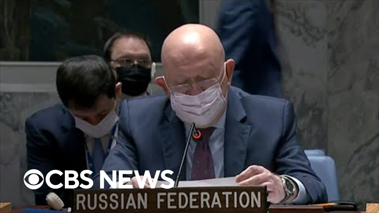 Russia and the U.S. face off at U.N. Security Council meeting
