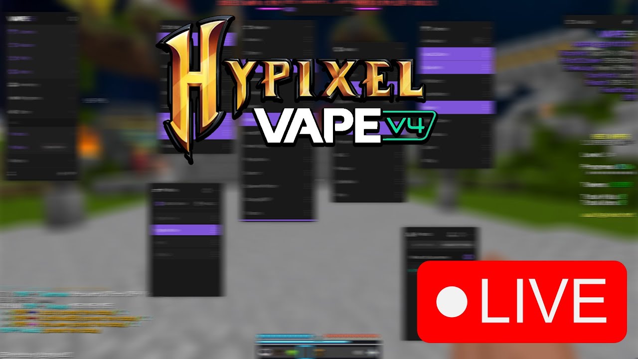#shorts #shortsfeed  Minecraft Hypixel w/ Viewers! (Vape V4) 💨🔥 #shorts #minecraft #live