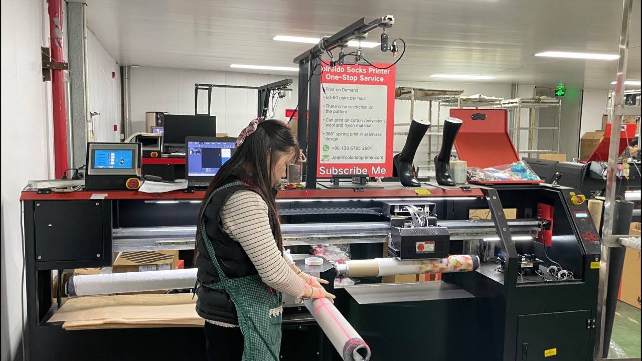 How To Use Socks Printer Make DIY Socks?