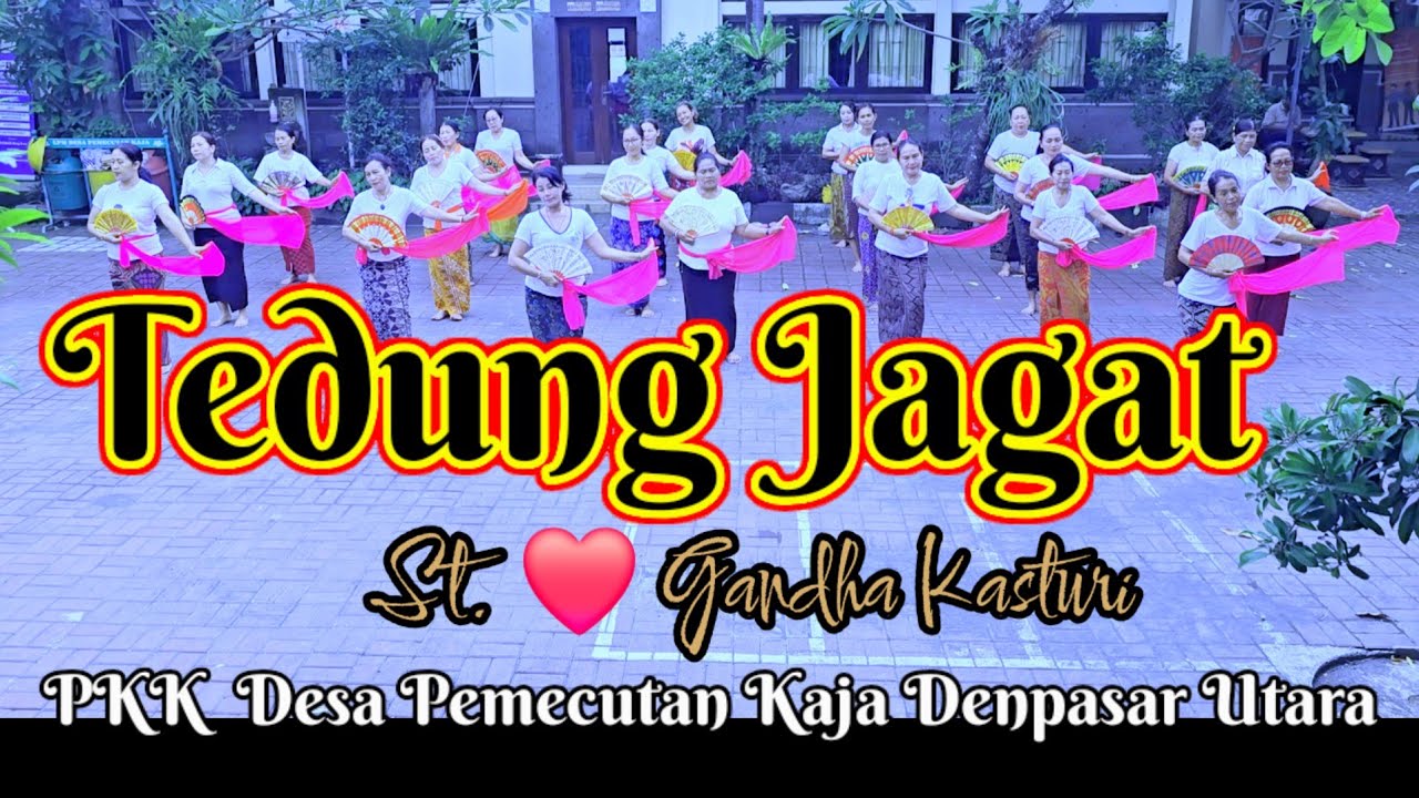 Tari Rejang Tedung  Jagat St. ❤️ Gandha Kasturi PKK Desa Pemecutan Kaja Denpasar