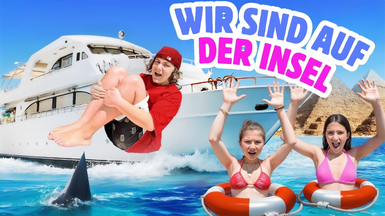 WIR SIND 24 STUNDEN AUF EINER EINsamen INSEL! 😆 Kamil und Mailana | Kikido Campus German